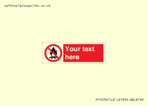 Custom prohibition No campfire